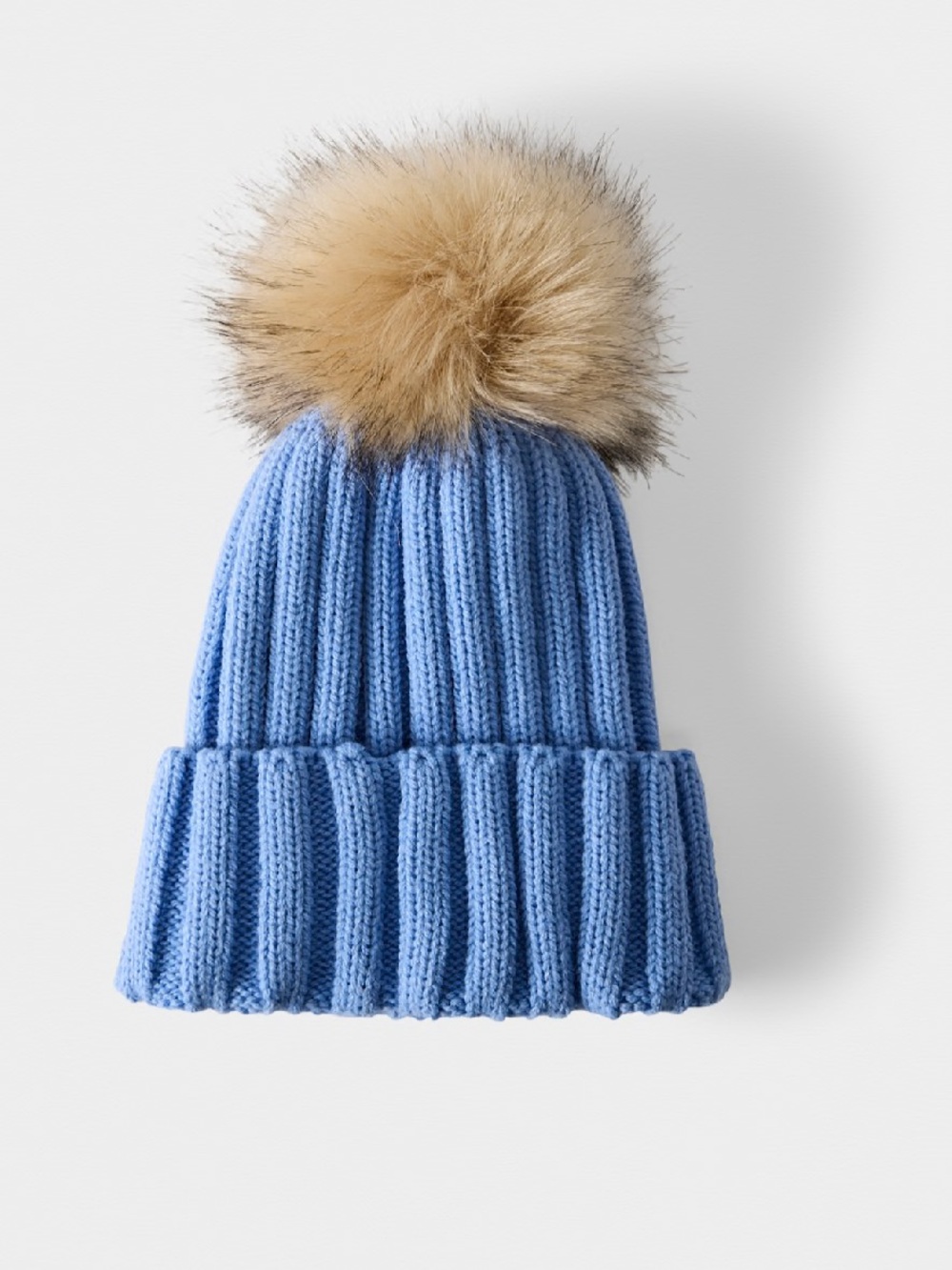 Sunday‎ Best Real Faux Fur Pom Cuffed